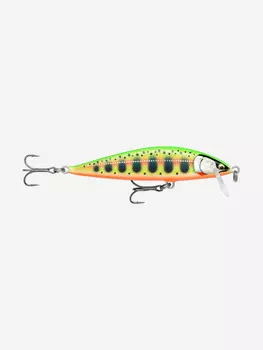 Воблер для рыбалки RAPALA CountDown Elite 75, 7,5см, 10г, цвет GDCY, тонущий, Зеленый