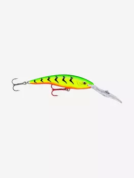 Воблер для рыбалки RAPALA Deep Tail Dancer 09, 9см, 13гр, цвет BLT, плавающий, Зеленый
