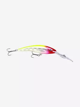 Воблер для рыбалки RAPALA Deep Tail Dancer 11, 11см, 22гр, цвет CLF, плавающий, Желтый