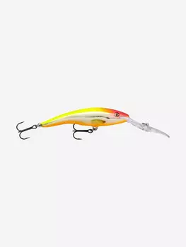 Воблер для рыбалки RAPALA Deep Tail Dancer 07, 7см, 9гр, цвет CLS, плавающий, Желтый