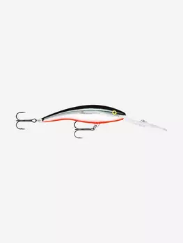 Воблер для рыбалки RAPALA Deep Tail Dancer 11, 11см, 22гр, цвет HLWM, плавающий, Серый