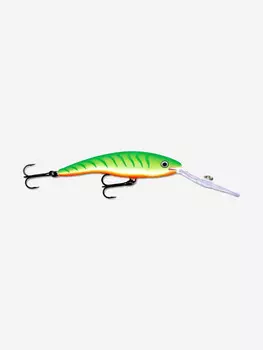 Воблер для рыбалки RAPALA Deep Tail Dancer 11, 11см, 22гр, цвет GTU, плавающий, Зеленый