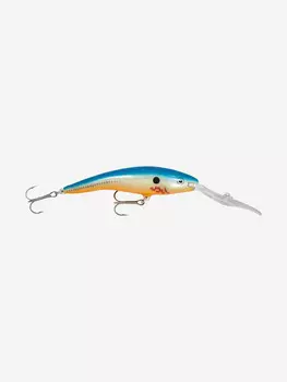 Воблер для рыбалки RAPALA Deep Tail Dancer 11, 11см, 22гр, цвет OBFL, плавающий, Голубой