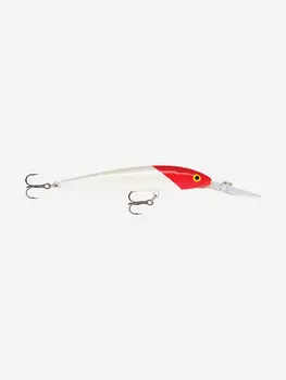 Воблер для рыбалки RAPALA Down Deep Husky Jerk 10, 10см, 11гр, цвет RH, нейтральный, Серебряный