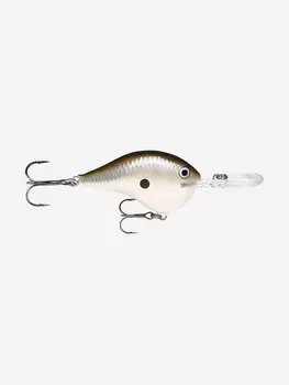 Воблер для рыбалки RAPALA DT Metal Sureset 20, 7см, 25гр, цвет PGS, плавающий, Коричневый