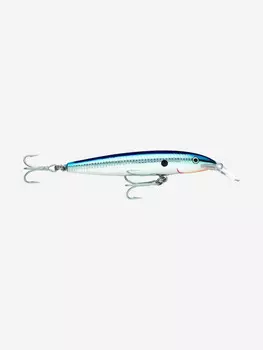 Воблер для рыбалки RAPALA Floating Magnum 11, 11см, 15гр, цвет SB, плавающий, Голубой