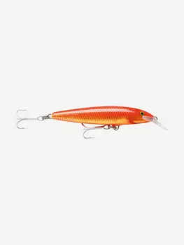 Воблер для рыбалки RAPALA Floating Magnum 14, 14см, 22гр, цвет GF, плавающий, Оранжевый