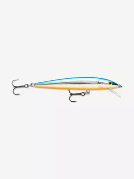 Воблер для рыбалки RAPALA Husky Jerk 12, 12см, 13гр, цвет SB, нейтральный, Голубой