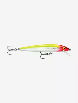 Воблер для рыбалки RAPALA Husky Jerk 14, 14см, 18гр, цвет CLN, нейтральный, Желтый