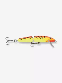 Воблер для рыбалки RAPALA Jointed 07, 7см, 4гр, цвет HT, плавающий, Желтый