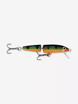 Воблер для рыбалки RAPALA Jointed 07, 7см, 4гр, цвет P, плавающий, Зеленый