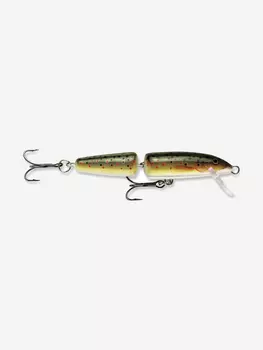 Воблер для рыбалки RAPALA Jointed 11, 11см, 9гр, цвет TR, плавающий, Зеленый