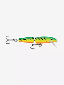 Воблер для рыбалки RAPALA Jointed 13, 13см, 18гр, цвет FT, плавающий, Зеленый