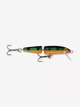 Воблер для рыбалки RAPALA Jointed 13, 13см, 18гр, цвет P, плавающий, Зеленый