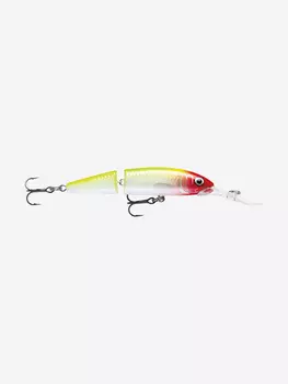 Воблер для рыбалки RAPALA Jointed Deep Husky Jerk 08, 8см, 5гр, цвет CLN, нейтральный, Серебряный