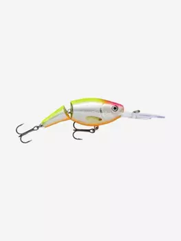Воблер для рыбалки RAPALA Jointed Shad Rap 07, 7см, 13гр, цвет CLS, нейтральный, Зеленый