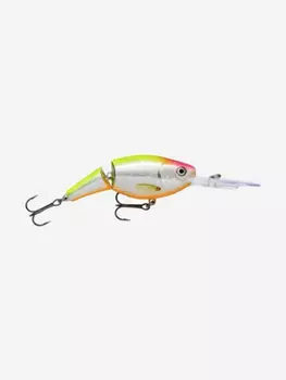 Воблер для рыбалки RAPALA Jointed Shad Rap 09, 9см, 25гр, цвет CLS, нейтральный, Зеленый