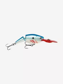 Воблер для рыбалки RAPALA Jointed Shad Rap 05, 5см, 8гр, цвет BBSD, нейтральный, Голубой