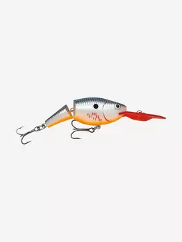 Воблер для рыбалки RAPALA Jointed Shad Rap 05, 5см, 8гр, цвет BOSD, нейтральный, Серый