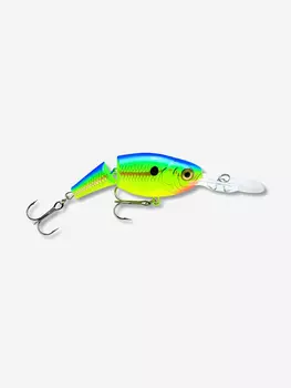 Воблер для рыбалки RAPALA Jointed Shad Rap 09, 9см, 25гр, цвет PRT, нейтральный, Зеленый