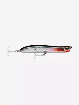 Воблер для рыбалки RAPALA MaxRap Walk n Roll 10, 10см, 14гр, цвет FS, плавающий, Черный