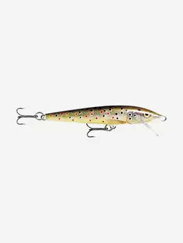 Воблер для рыбалки RAPALA Original Floater 09, 9см, 5гр, цвет TR, плавающий, Коричневый