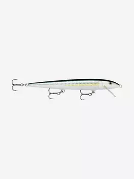 Воблер для рыбалки RAPALA Original Floater 11, 11см, 6гр, цвет ALB, плавающий, Серебряный