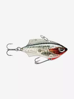 Воблер для рыбалки RAPALA Rap-V Blade 06, 6см, 14гр, цвет ROL, тонущий, Серебряный