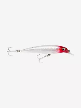 Воблер для рыбалки RAPALA Saltwater X-Rap 12, 12см, 22гр, цвет RHU, нейтральный, Серебряный