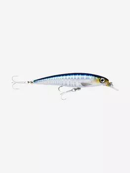 Воблер для рыбалки Rapala Saltwater X-Rap 14, 14см, 43гр, цвет WHU, нейтральный, Серебряный