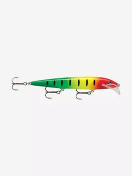 Воблер для рыбалки RAPALA Scatter Rap Husky 13, 13см, 12гр, цвет RYGS, плавающий, Мультицвет