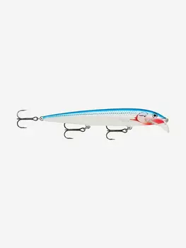 Воблер для рыбалки RAPALA Scatter Rap Husky 13, 13см, 12гр, цвет BSH, плавающий, Голубой