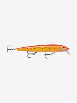 Воблер для рыбалки RAPALA Scatter Rap Husky 13, 13см, 12гр, цвет SPGFR, плавающий, Коричневый