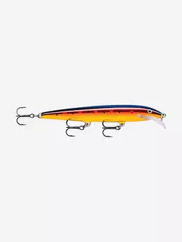 Воблер для рыбалки RAPALA Scatter Rap Minnow 11, 11см, 6гр, цвет GOL, плавающий, Красный