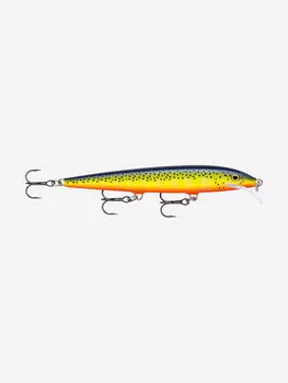 Воблер для рыбалки RAPALA Scatter Rap Minnow 11, 11см, 6гр, цвет HS, плавающий, Зеленый