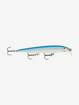 Воблер для рыбалки RAPALA Scatter Rap Minnow 11, 11см, 6гр, цвет B, плавающий, Голубой