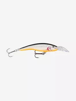 Воблер для рыбалки RAPALA Scatter Rap Tail Dancer 09, 9см, 13гр, цвет SSH, плавающий, Серый