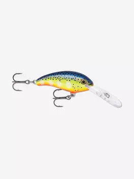 Воблер для рыбалки RAPALA Shad Dancer 05, 5см, 8гр, цвет HS, плавающий, Желтый