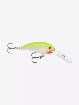 Воблер для рыбалки RAPALA Shad Dancer 07, 7см, 15гр, цвет SFC, плавающий, Желтый