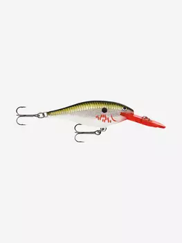 Воблер для рыбалки RAPALA Shad Rap 07, 7см, 8гр, цвет BOF, плавающий, Коричневый
