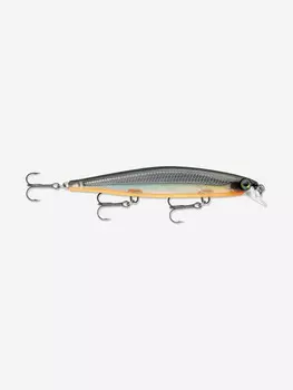 Воблер для рыбалки RAPALA Shadow Rap 07, 7см, 5гр, цвет HLW, медленно тонущий, Серый