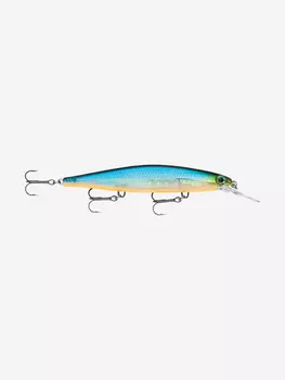 Воблер для рыбалки RAPALA Shadow Rap Deep 11, 11см, 13гр, цвет BGH, медленно тонущий, Голубой