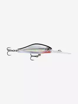 Воблер для рыбалки RAPALA Shadow Rap Jack Deep 05, 5см, 6гр, цвет S, медленно всплывающий, Серебряный