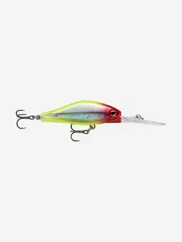 Воблер для рыбалки RAPALA Shadow Rap Jack Deep 07, 7см, 10гр, цвет CLN, медленно всплывающий, Зеленый