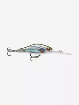 Воблер для рыбалки RAPALA Shadow Rap Jack Deep 05, 5см, 6гр, цвет ROL, медленно всплывающий, Серебряный