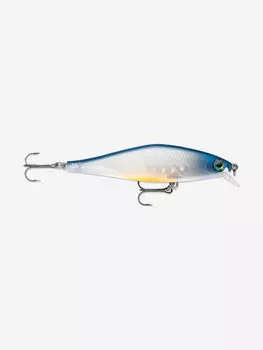Воблер для рыбалки RAPALA Shadow Rap Shad 09, 9см, 12гр, цвет EB, медленно всплывающий, Голубой