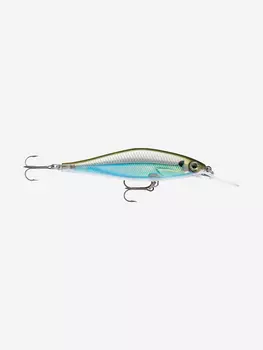 Воблер для рыбалки RAPALA Shadow Rap Shad Deep 09, 9см, 12гр, цвет MBS, медленно всплывающий, Голубой