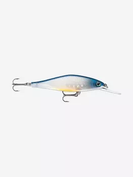 Воблер для рыбалки RAPALA Shadow Rap Shad Deep 09, 9см, 12гр, цвет EB, медленно всплывающий, Синий