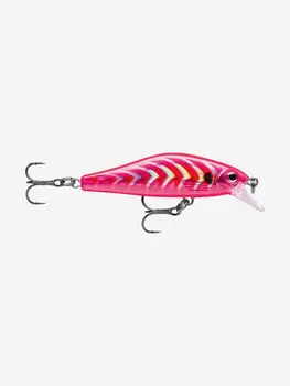 Воблер для рыбалки RAPALA Shadow Rap Solid Shad 05, 5см, 5,5гр, цвет PSC, быстро тонущий, Розовый