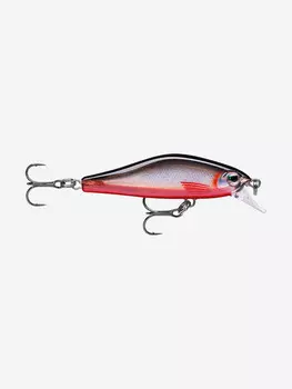 Воблер для рыбалки RAPALA Shadow Rap Solid Shad 06, 6см, 7гр, цвет RBS, быстро тонущий, Красный
